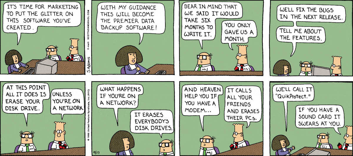 Dilbert Cartoon